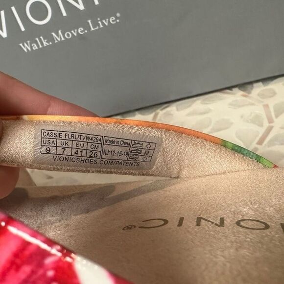 Vionic Cassie Orthotic Slip-On Sandals Arch Support Flip Flop Comfort Women’s 9 - Picture 12 of 13